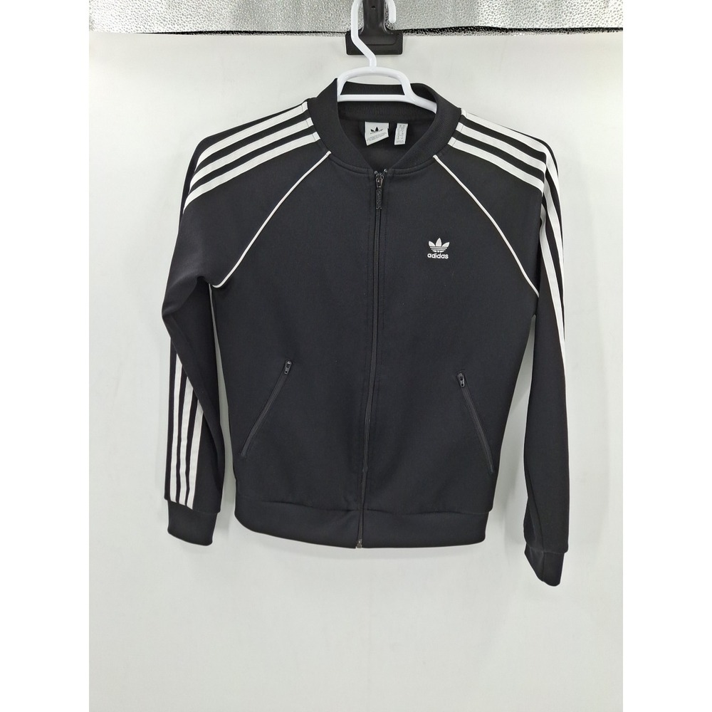 Adidas Mens 3 Stripe Small‎ Full Zip Jacket